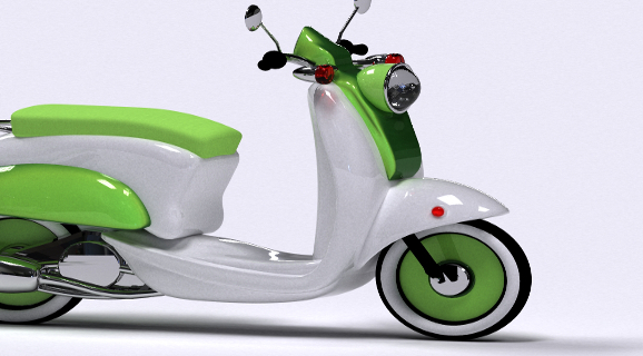 Green Scooter