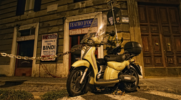 old scooter