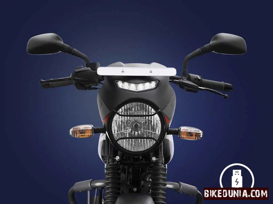 Bajaj CT 125X - Headlamp with DRL & Bellows on front suspension