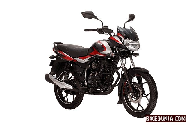 Bajaj Discover 110 - Ebony Blk Red Dkl