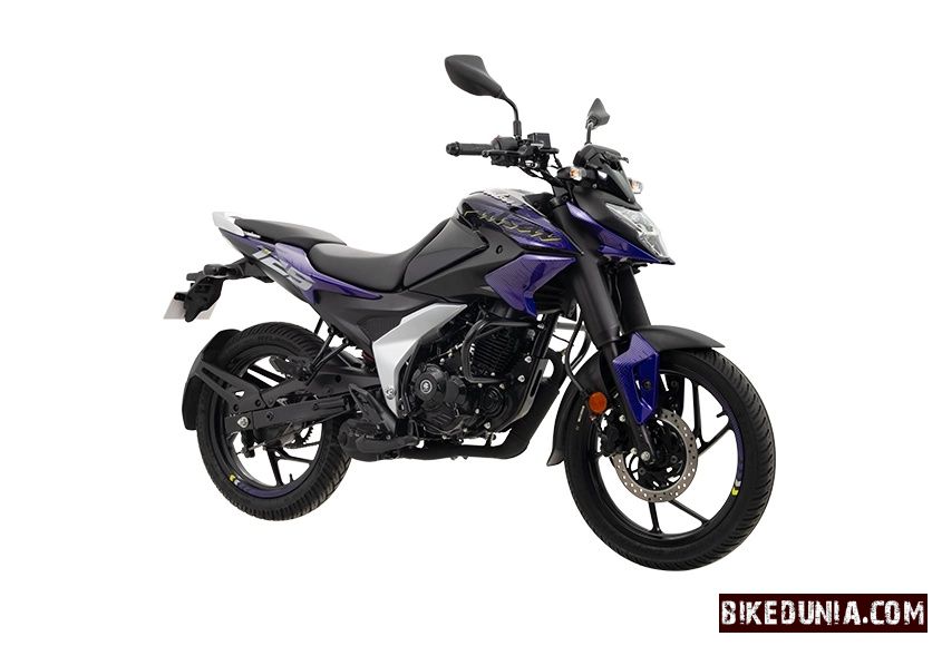 Bajaj Pulsar N125 - Ebony black - Purple Fury