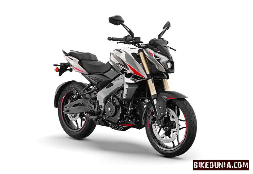 Bajaj Pulsar NS400Z - Pearl Metallic White