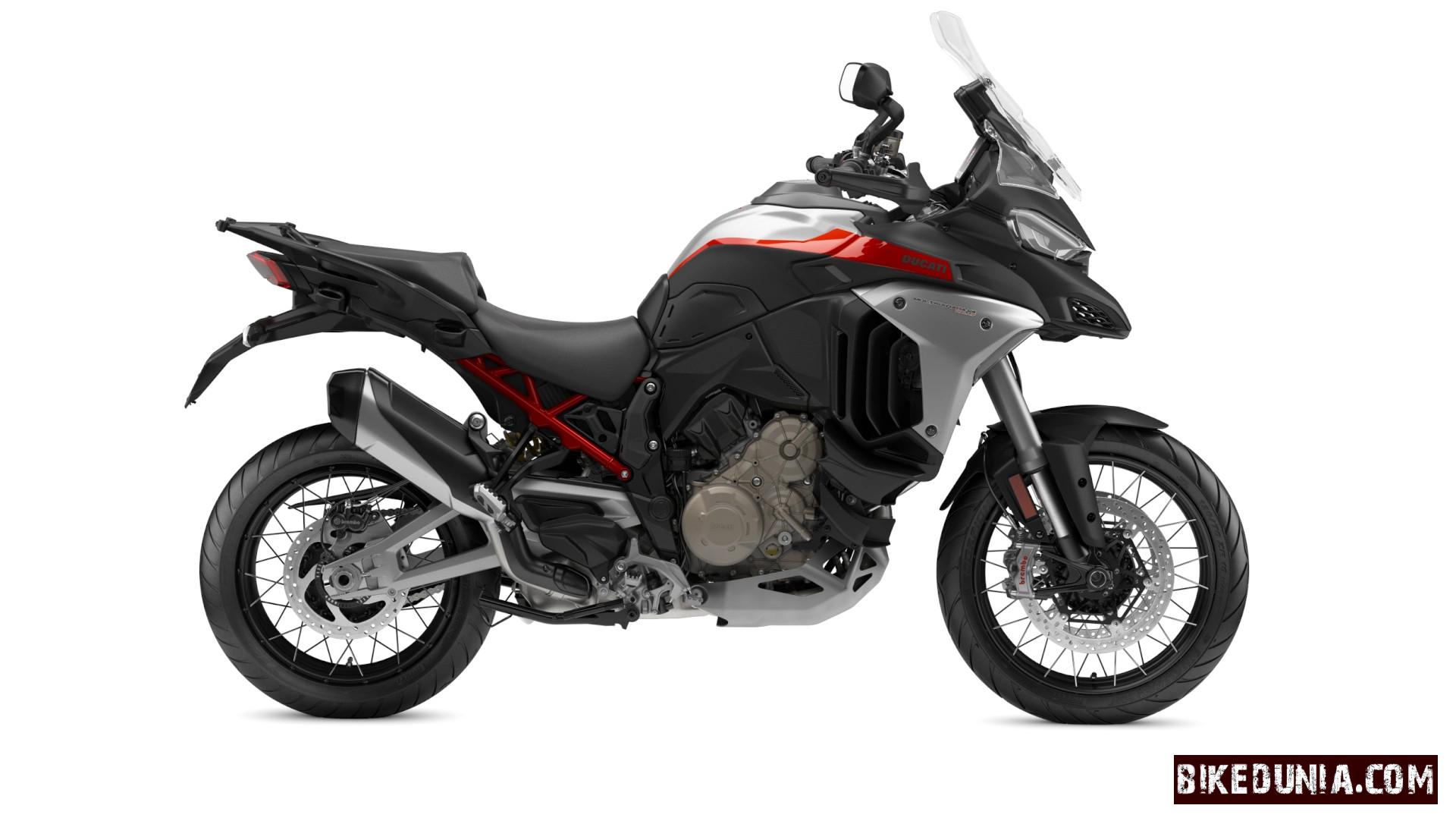 Ducati Multistrada V4 Rally - Brushed Aluminium & Matt Black