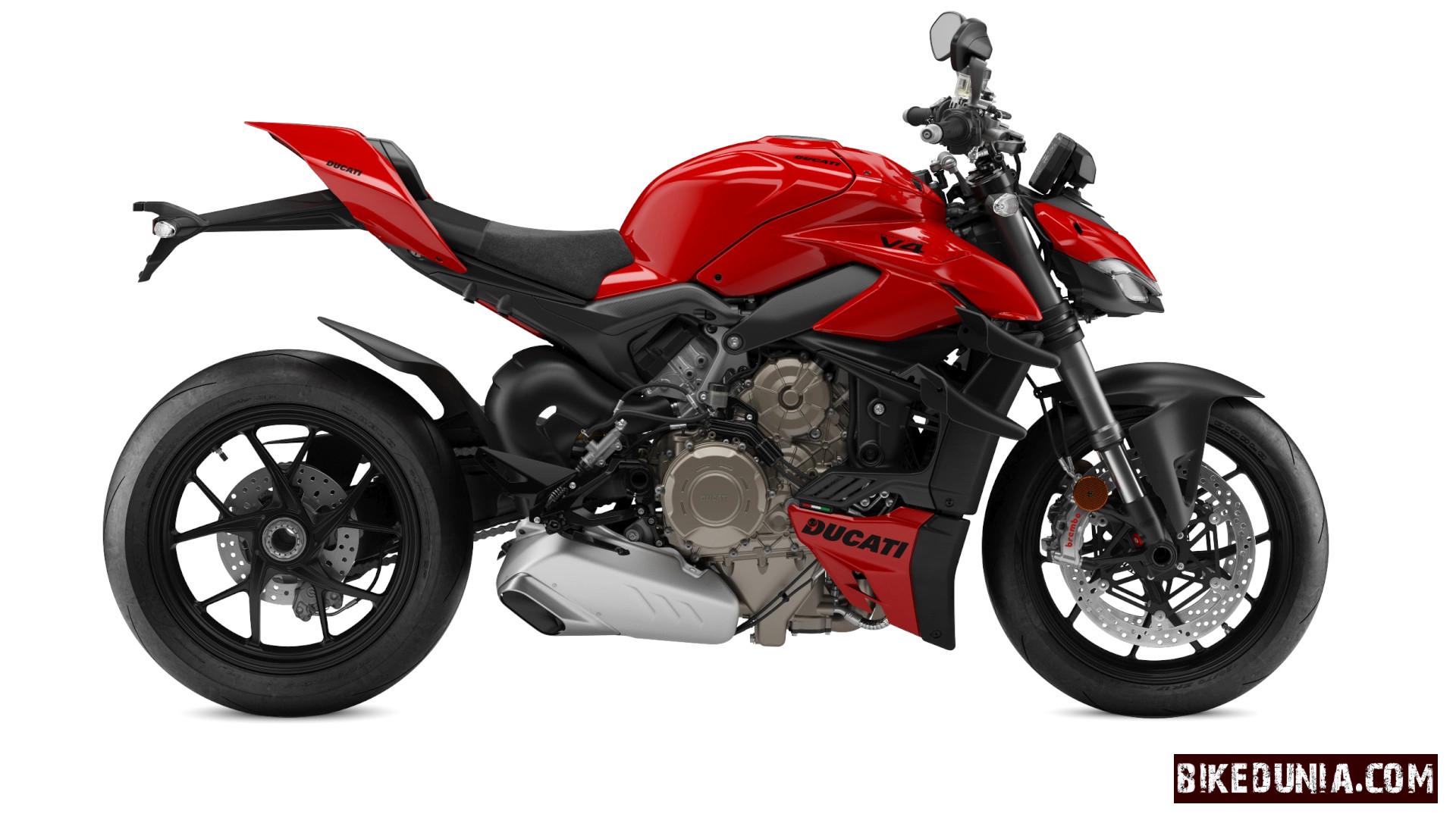 Ducati Streetfighter V4 - Ducati Red