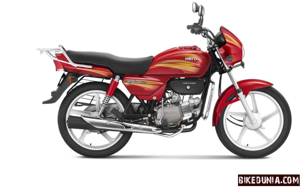 Hero Splendor Plus SE - Candy Blazing Red