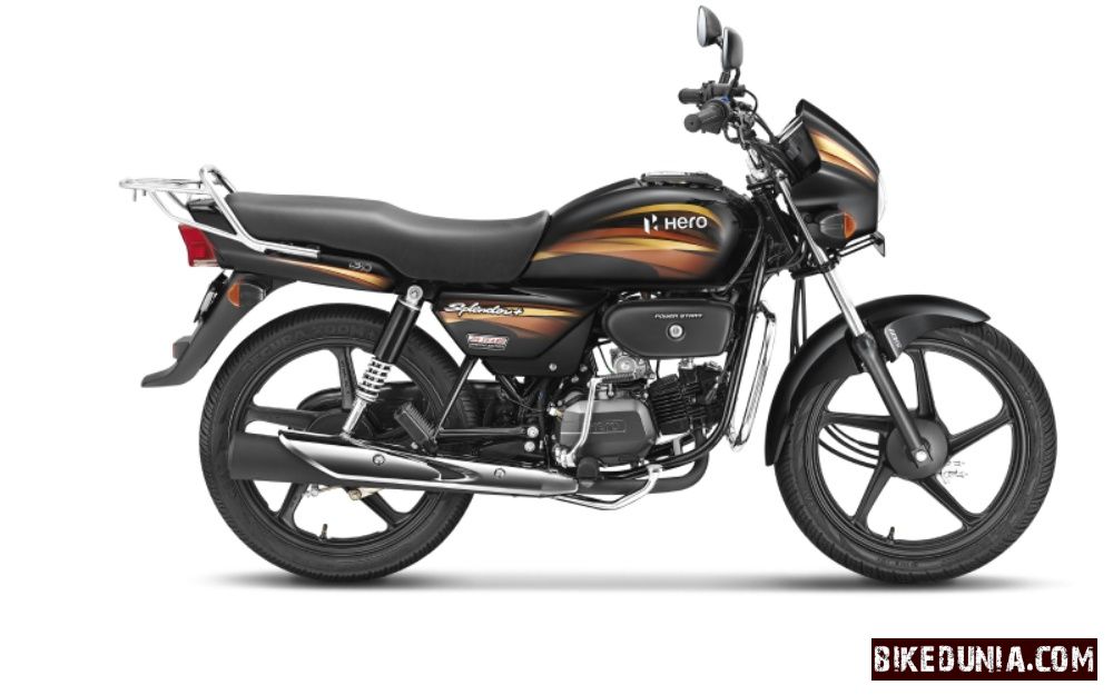 Hero Splendor Plus SE - Gold Black