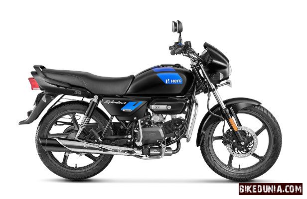 Hero Splendor Plus Xtec - Black Sparking Blue