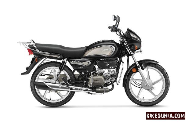 Hero Splendor Plus - Black Grey Stripe