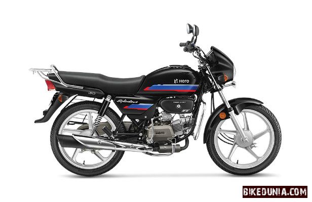 Hero Splendor Plus - Black Red Purple