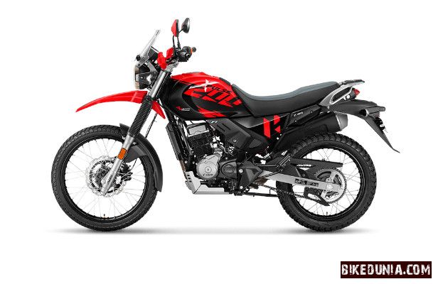 Hero Xpulse 200 4V - Black-Sports Red