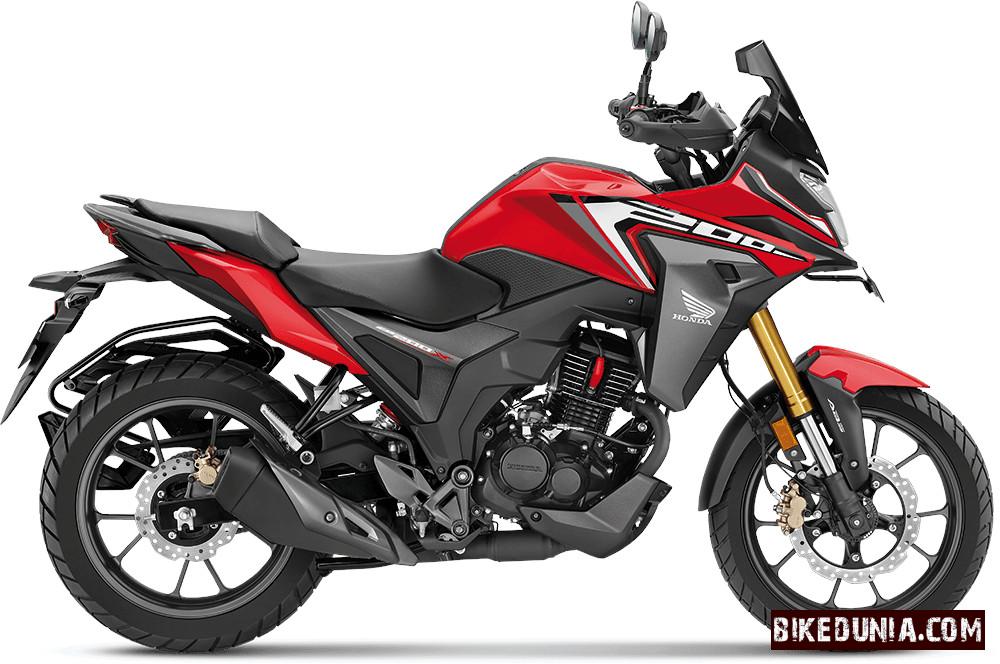 Honda CB200X - Sports Red