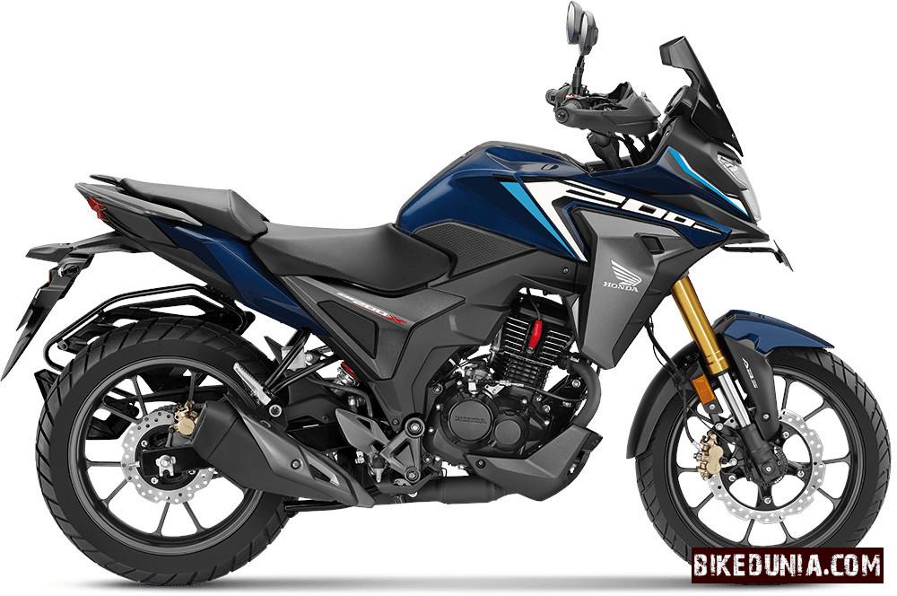 Honda CB200X - Decent Blue Metallic