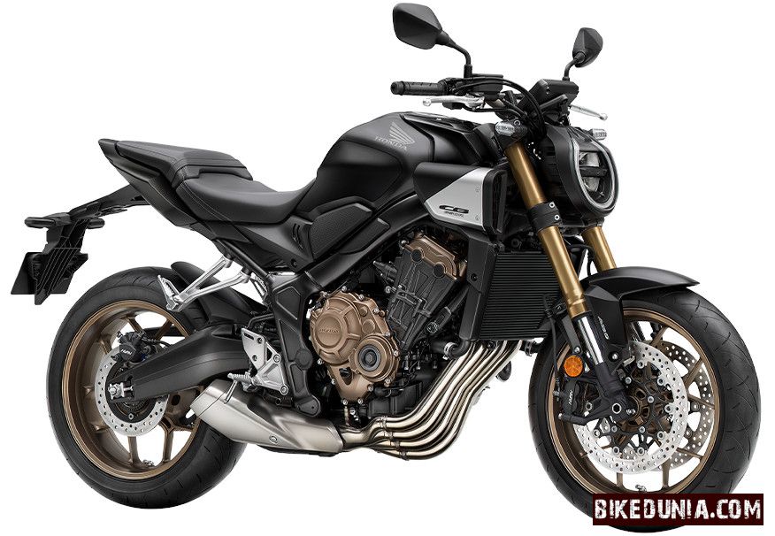 Honda CB650R 2025 - Matte Gunpowder Black Metallic