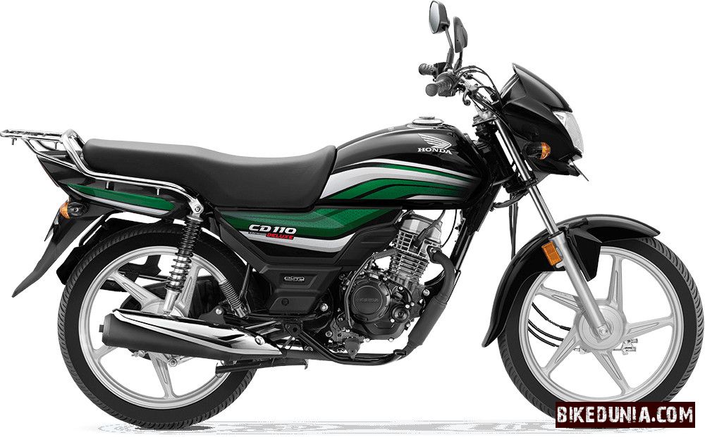 Honda CD 110 Dream Deluxe - Black with Green