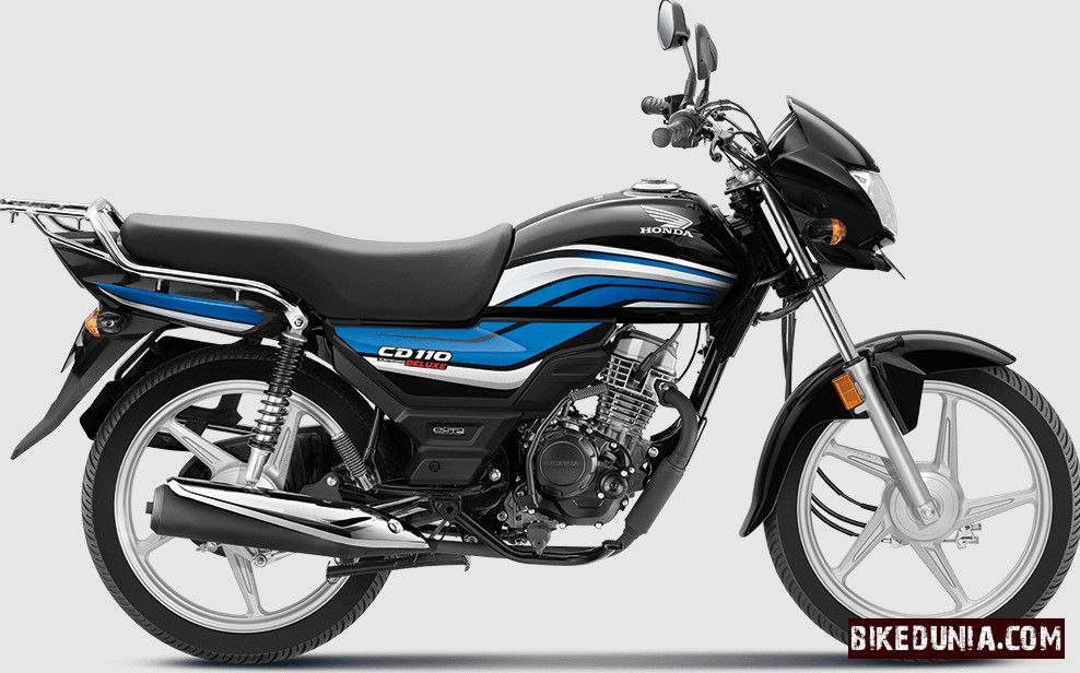 Honda CD 110 Dream Deluxe - Black with Blue