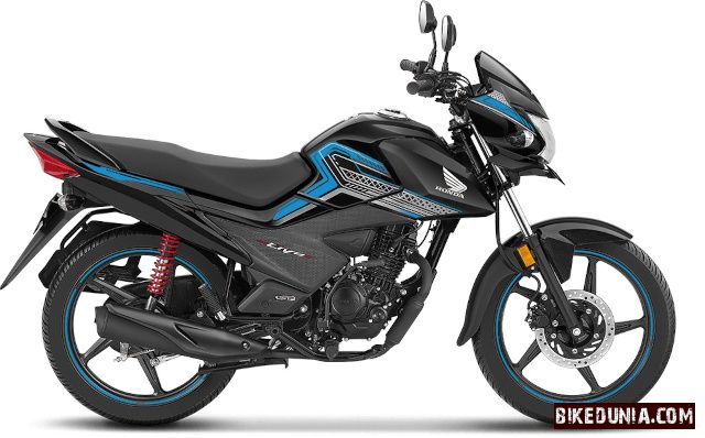 Honda Livo 2025 - Pearl Igneous Black with Blue Stripes