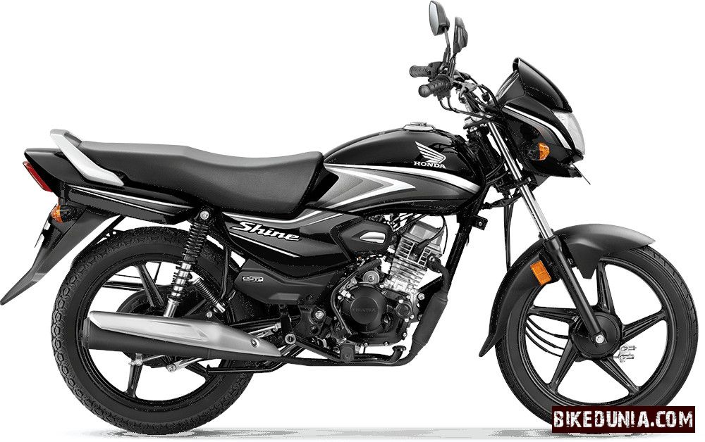 Honda Shine 100 - Black With Grey