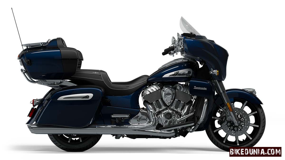 Indian Roadmaster Limited - Black Azure Crystal