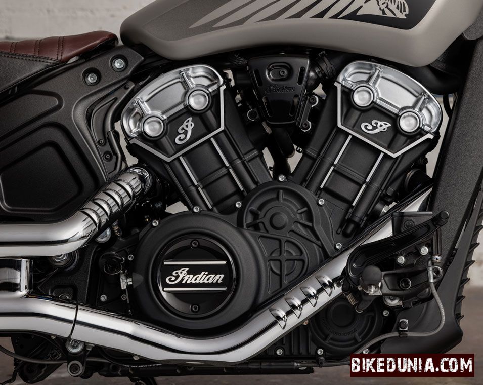 Indian Scout Bobber Twenty - 1133.00 cc V-Twin Engine