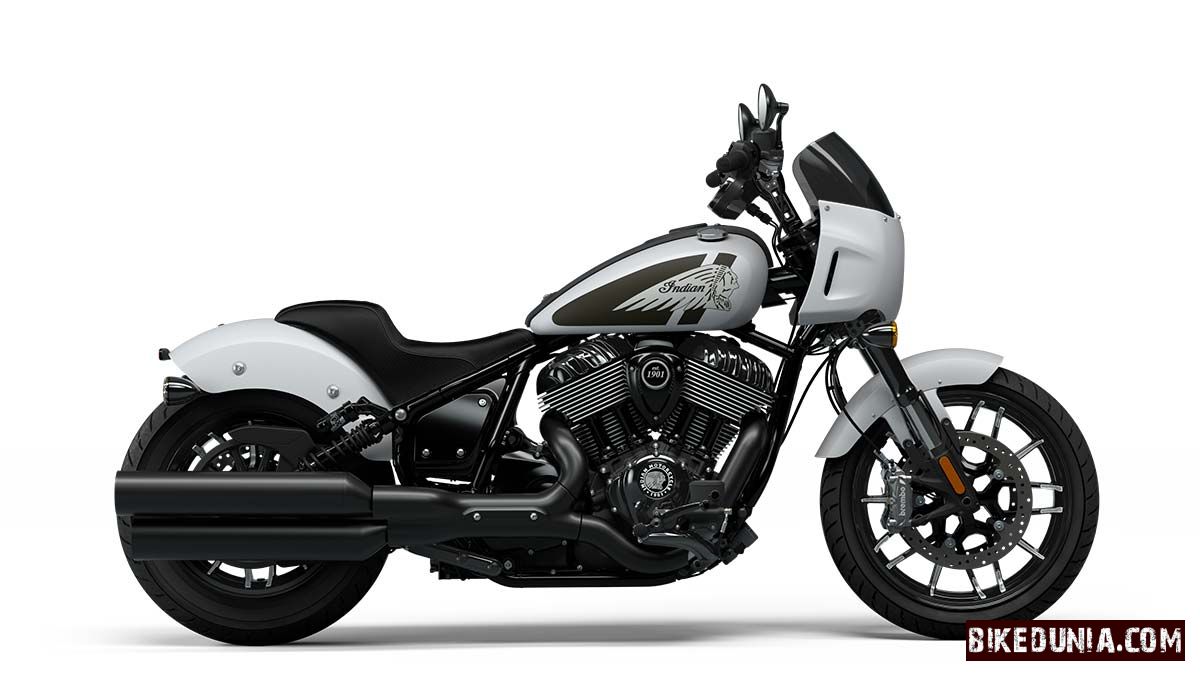 Indian Sport Chief - Ghost White Metallic Smoke