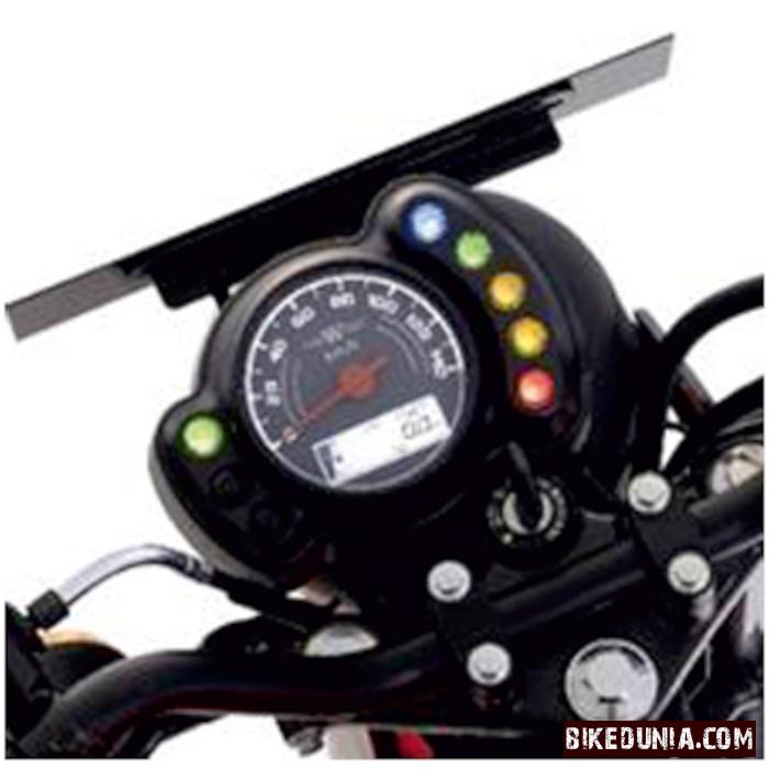 Kawasaki W175 Street - Semi - digital Retro Style Speedometer