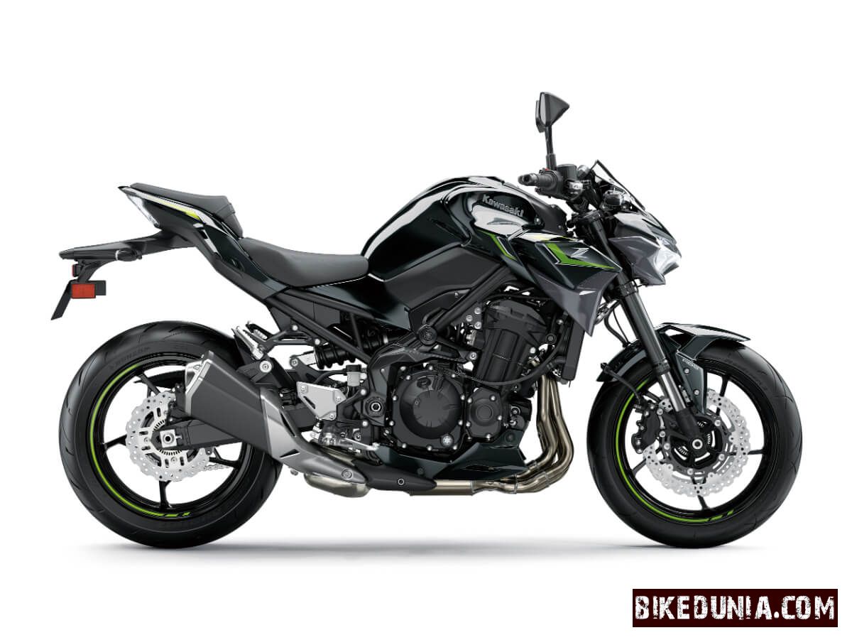 Kawasaki Z900 2024 - Metallic Spark Black / Metallic Matt Dark Gray