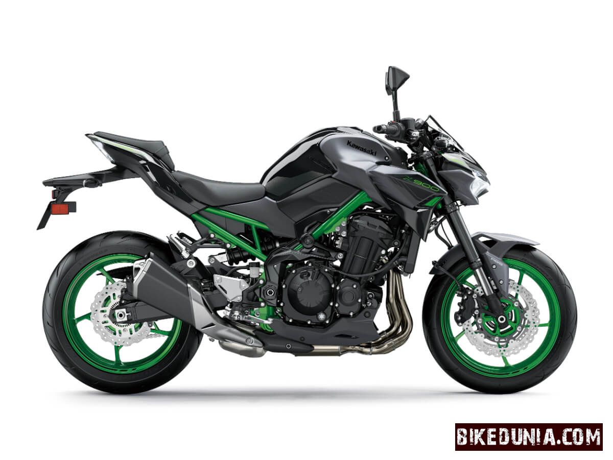 Kawasaki Z900 2024 - Ebony / Metallic Matte Graphene Steel Gray