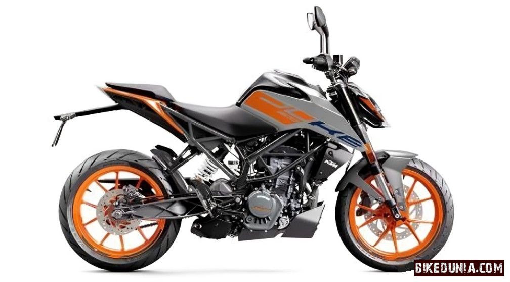 KTM 200 Duke 2024 - Dark Silver Metallic