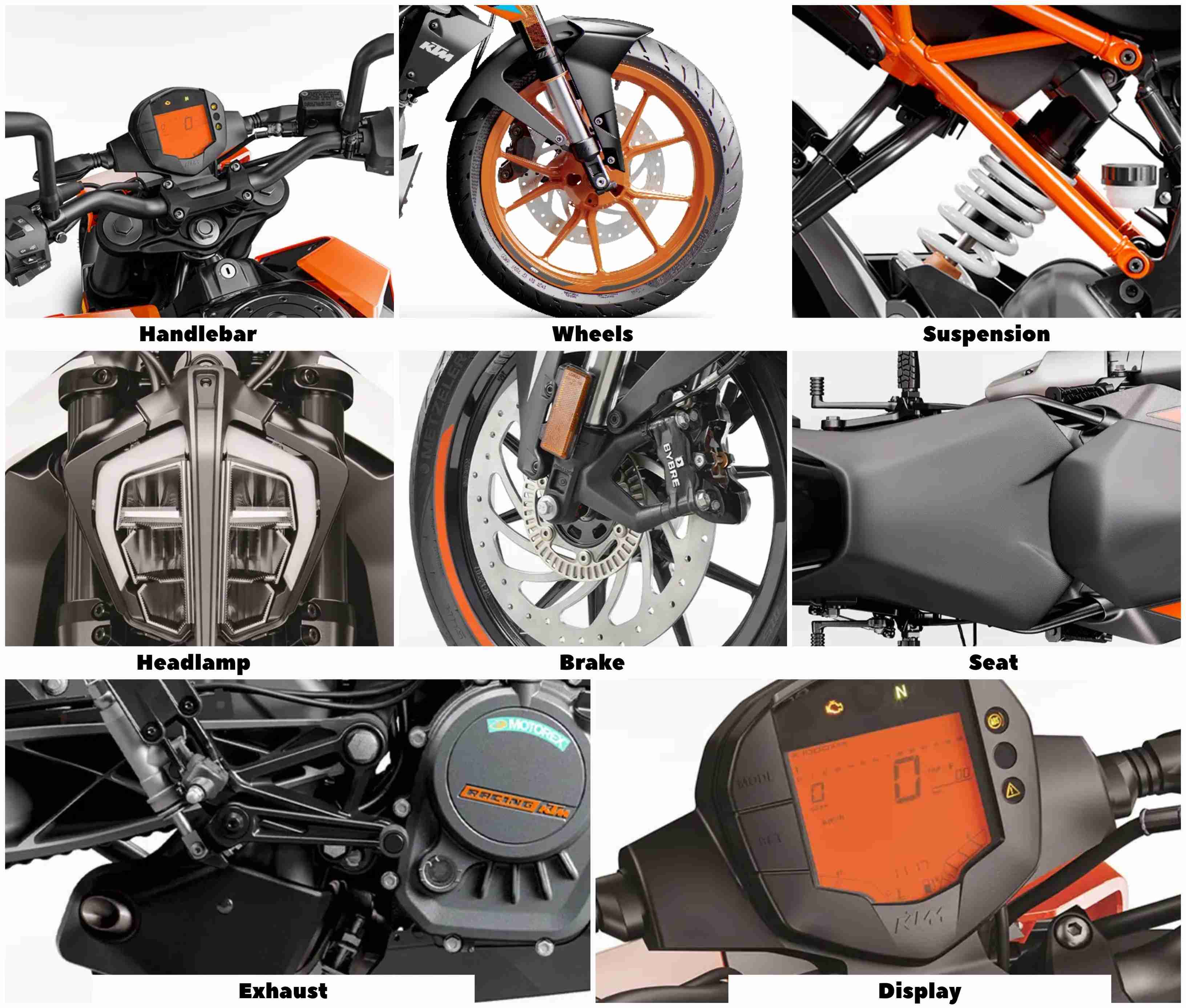 KTM 200 Duke - Features