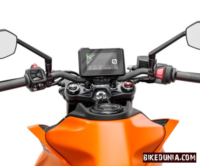 KTM 390 Duke - 5 TFT dash display