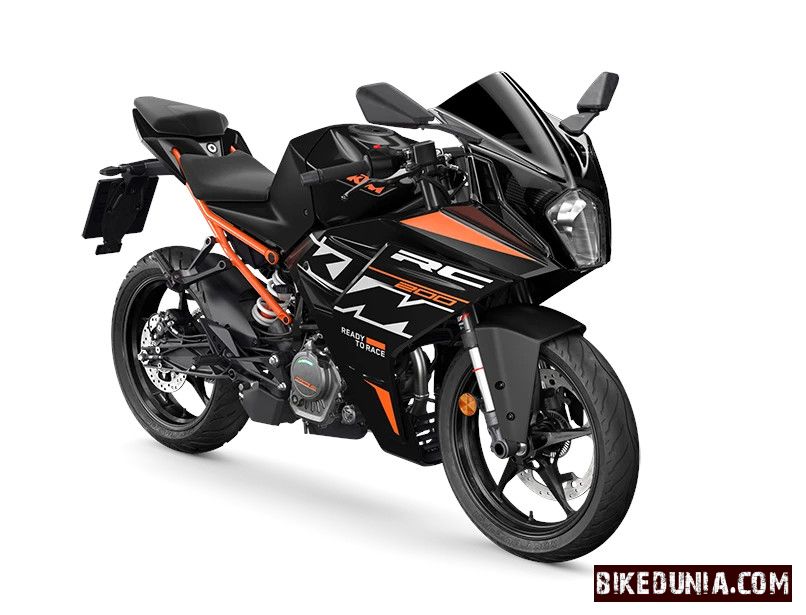 KTM RC 200 - Black