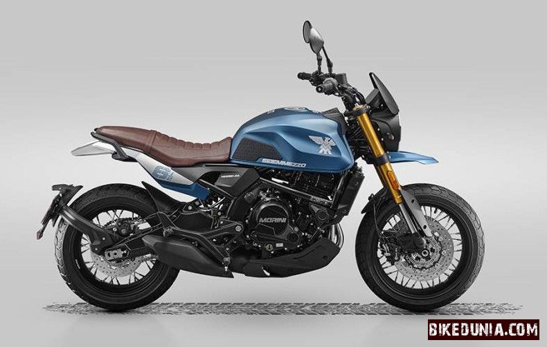 Moto Morini Seiemmezzo Scrambler - Indigo Blue