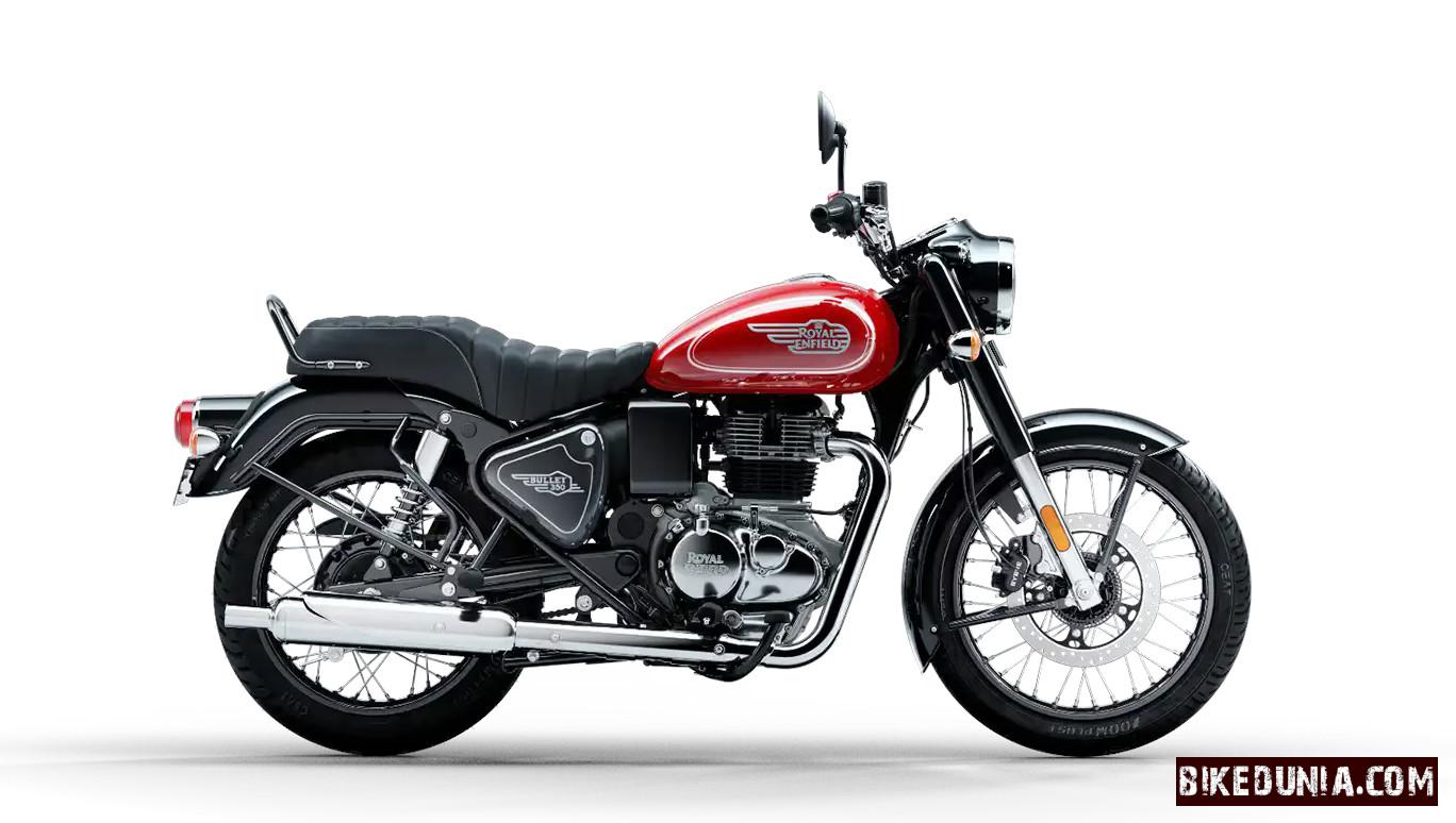 Royal Enfield Bullet 350 - Military Silverred