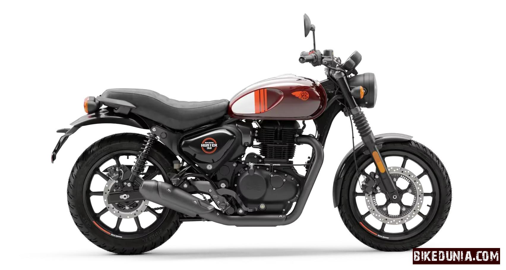 Royal Enfield Hunter 350 - Dapper Orange