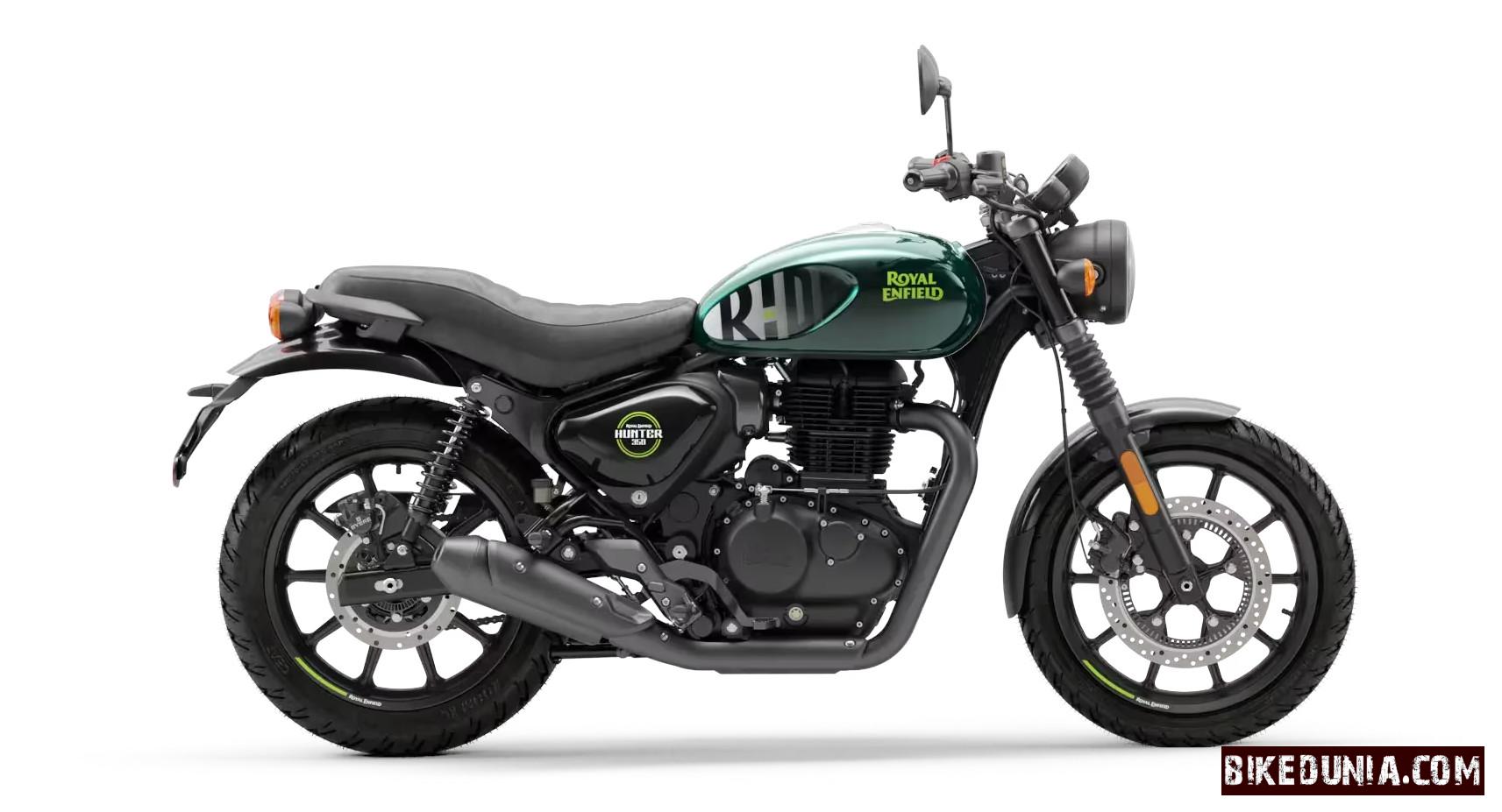 Royal Enfield Hunter 350 - Dapper Green