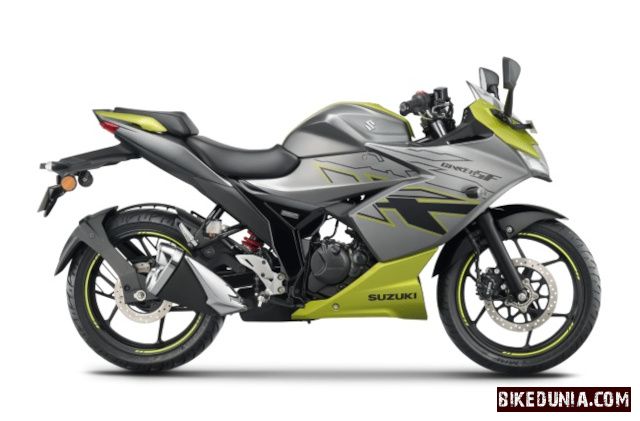 Suzuki Gixxer SF 2025 - Met. Oort Gray/Met. Lush Green