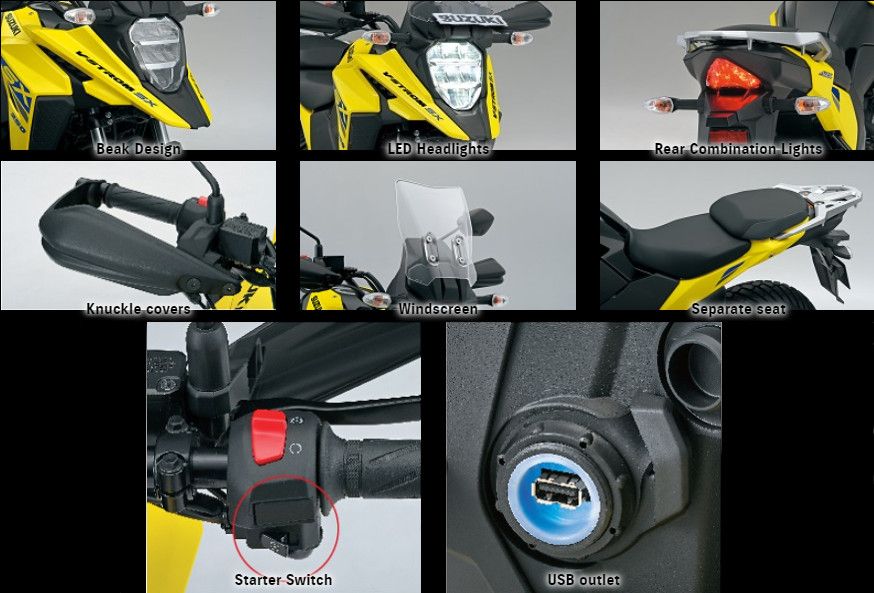 Suzuki V Strom Sx Features