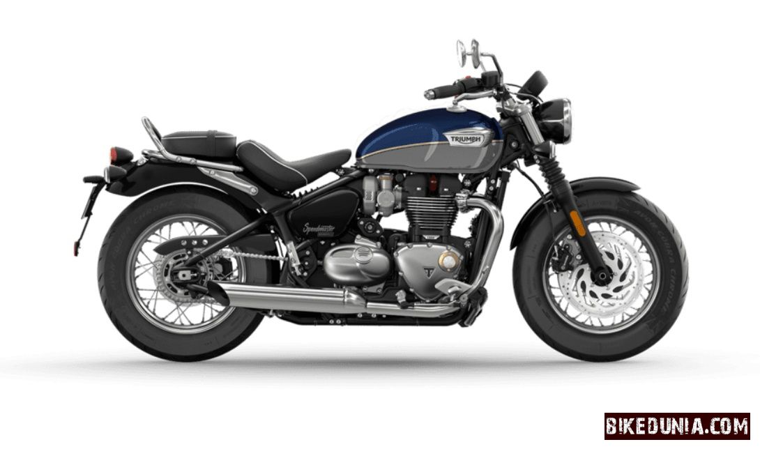 Triumph Bonneville Speedmaster - Pacific Blue / Silver Ice