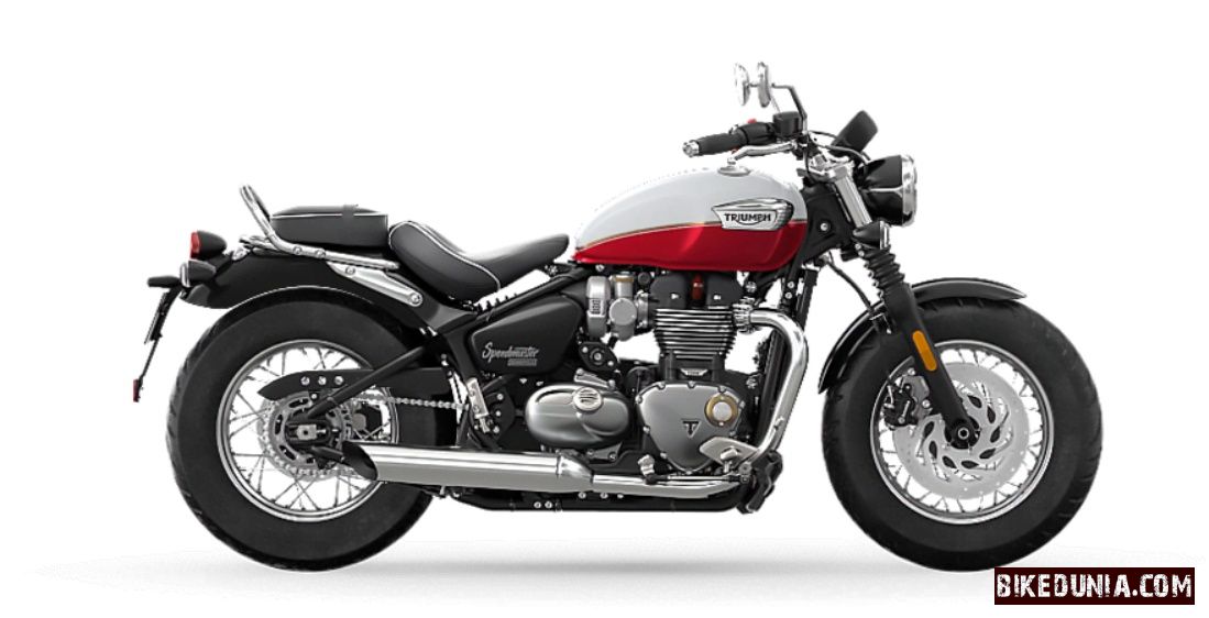 Triumph Bonneville Speedmaster - Snowdonia / Cranberry Red