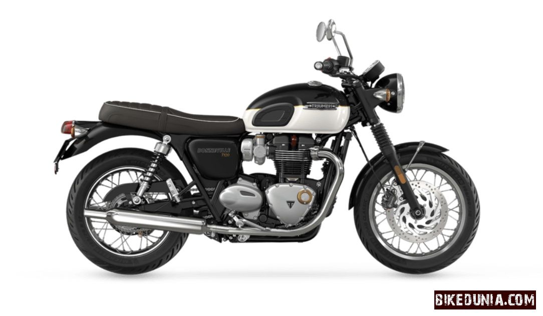 Triumph Bonneville T120 - Jet Black / Fusion White