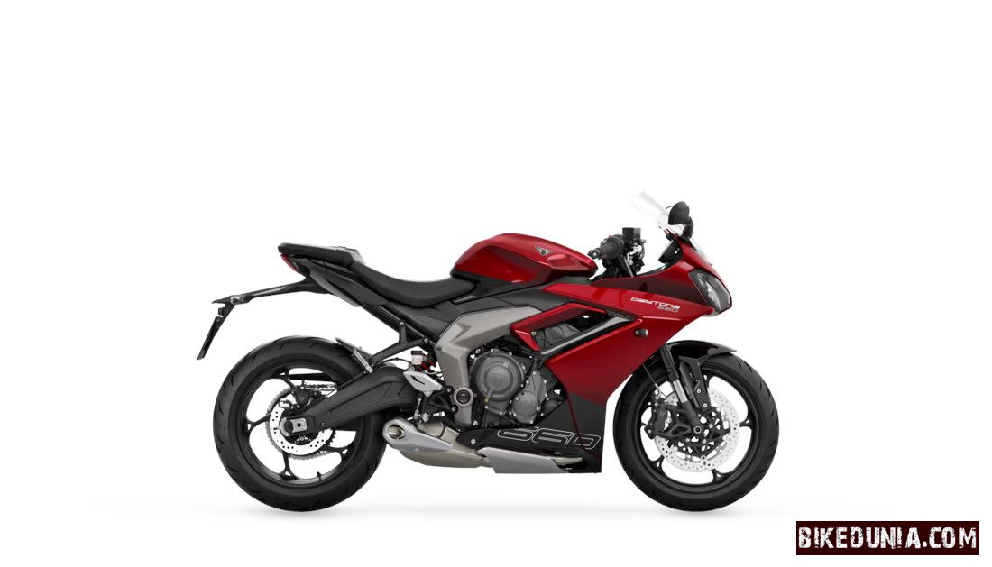 Triumph Daytona 660 - Carnival Red / Sapphire Black