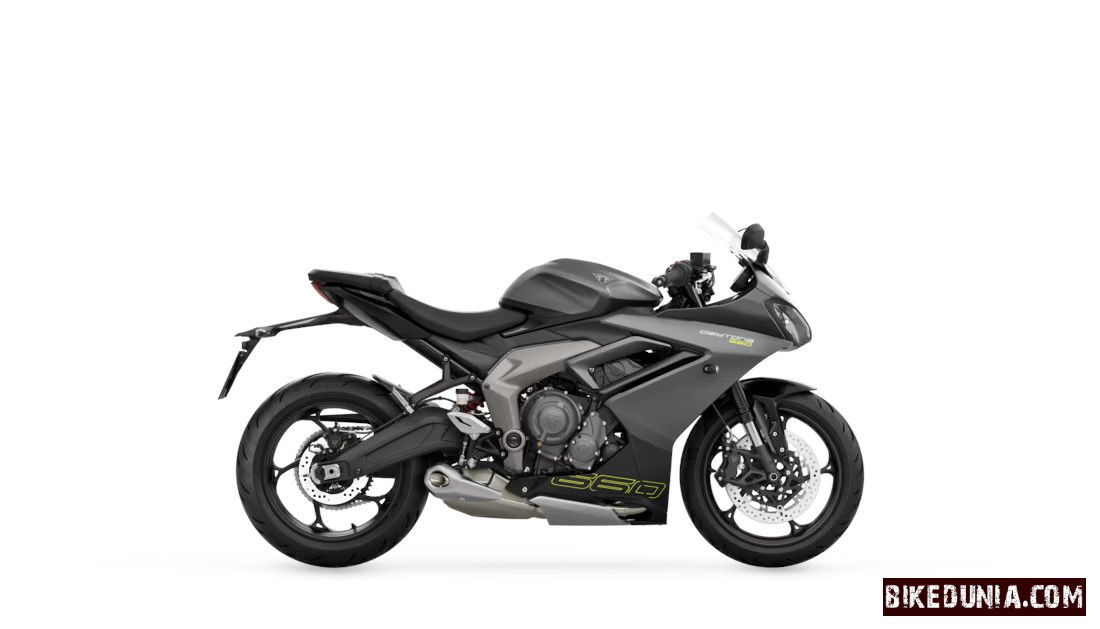 Triumph Daytona 660 - Satin Granite / Satin Jet Black