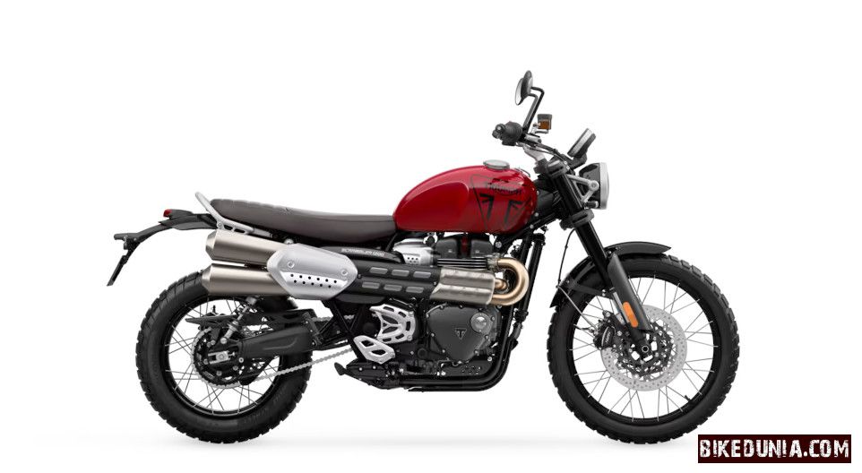 Triumph Scrambler 1200 X - Carnival Red