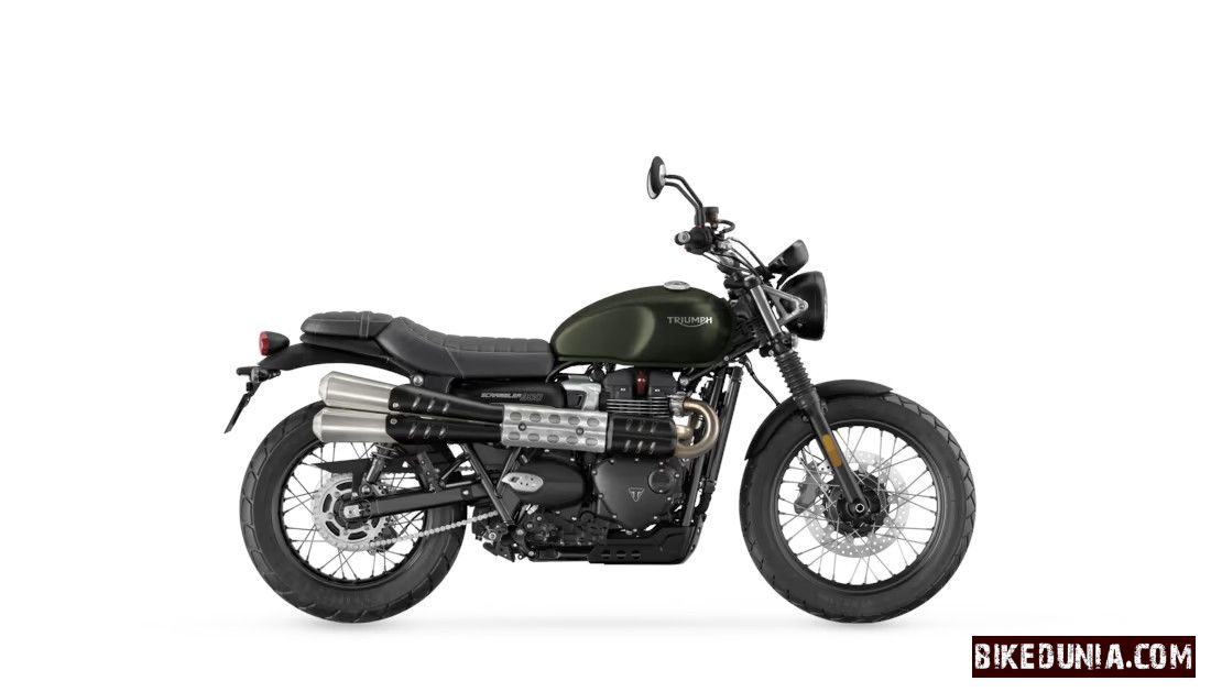 Triumph Scrambler 900 - Matt Khaki