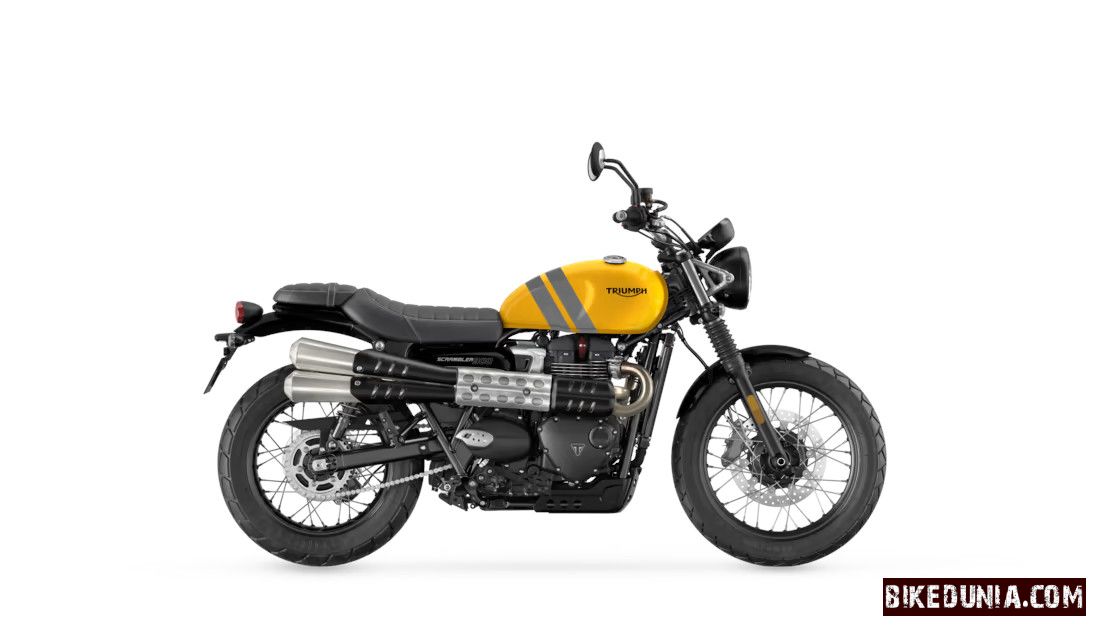 Triumph Scrambler 900 - Cosmic Yellow/Graphite