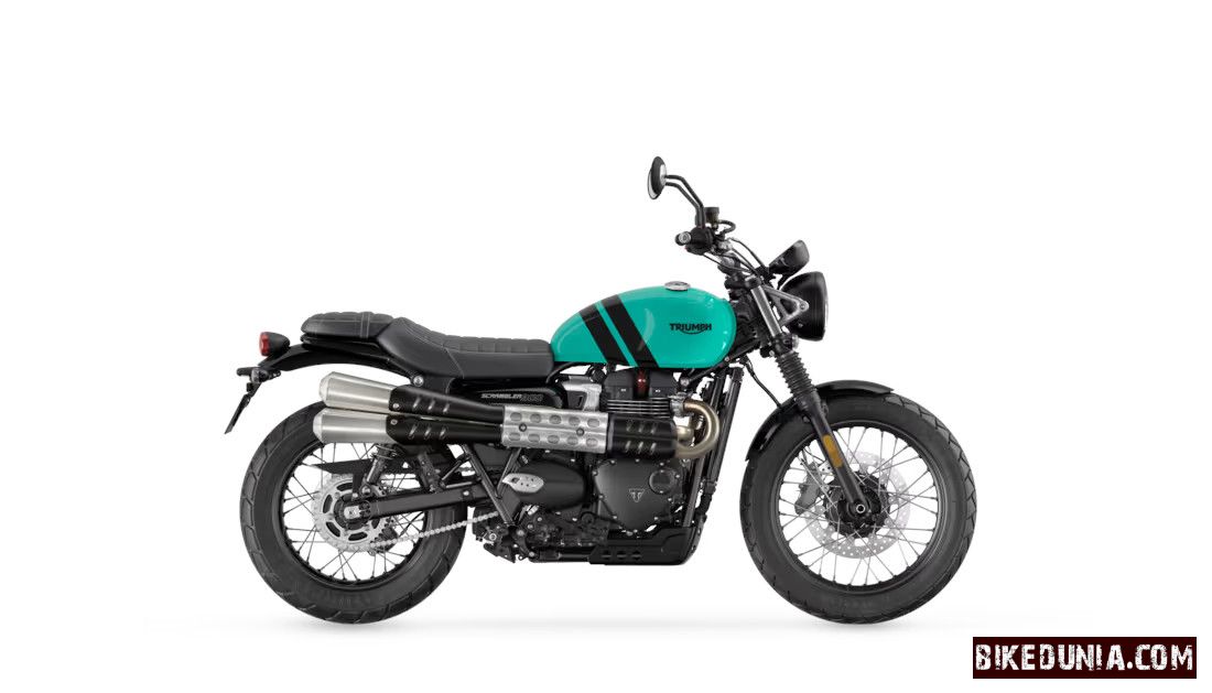 Triumph Scrambler 900 - Kingfisher Blue