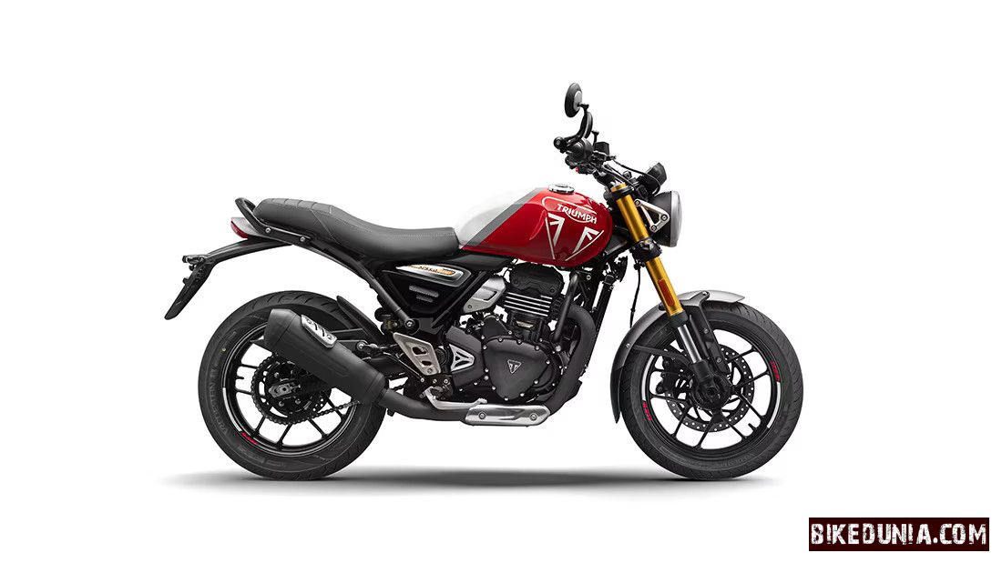 Triumph Speed 400 2025 - Racing Red / Pearl Metallic White