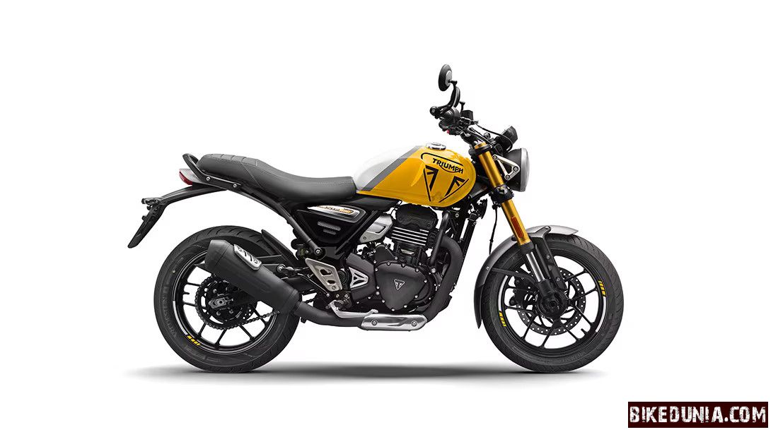 Triumph Speed 400 2025 - Racing Yellow / Pearl Metallic White