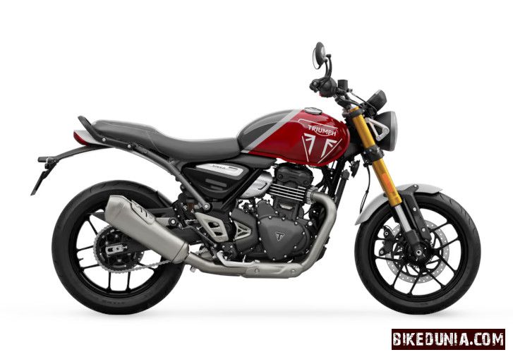 Triumph Speed 400 - Carnival Red/Phantom Black