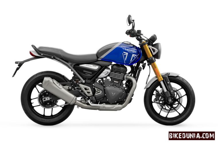 Triumph Speed 400 - Caspian Blue /Storm Grey